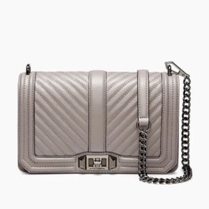 Rebecca Minkoff Small Love Leather Crossbody Bag